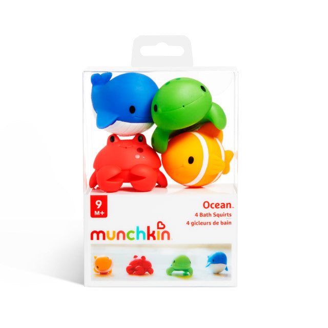 Munchkin Juguetes de Baño Animales del Mar 4pcs