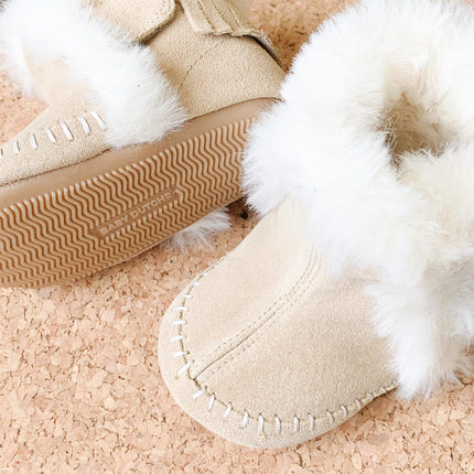 Baby Dutch Zapatos Altos Beige