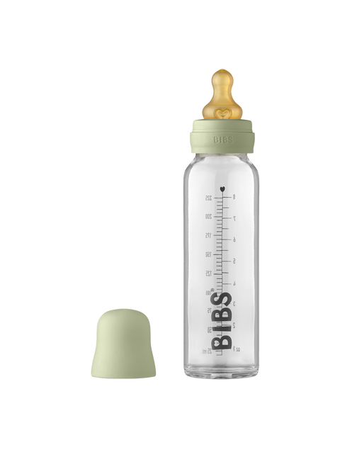 BIBS Biberón Cristal 225ml Salvia