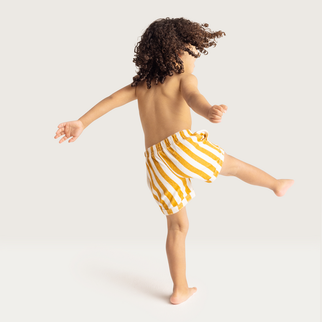 Swim Essentials Bañador Niño Pantalón Corto Amarillo