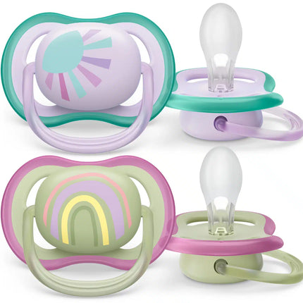 Philips Avent Chupete +0 Meses Air Sun/ Rainbow Girl