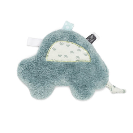 Snoozebaby Manta Cojín Coche Gris Niebla