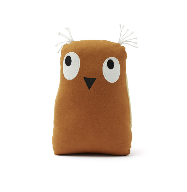 Concepto infantil Peluche Búho Rust