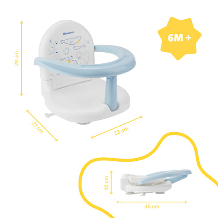 Asiento de baño plegable para bebés Badabulle