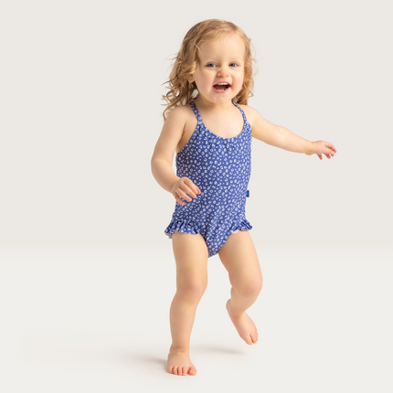 Traje de baño Essentials Niño Azul Leopardo