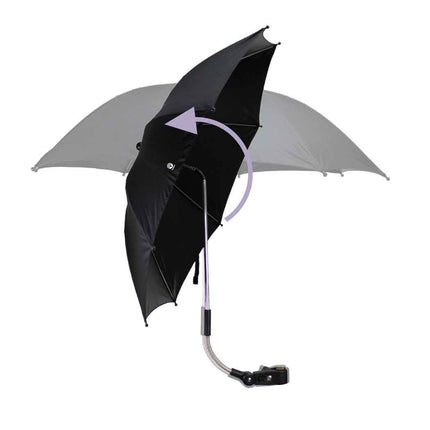 Dooky Parasol Hojas Uv 50+ Negro