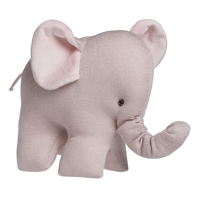 Baby's Only Cuddle Elefante Sparkle Plata Rosa