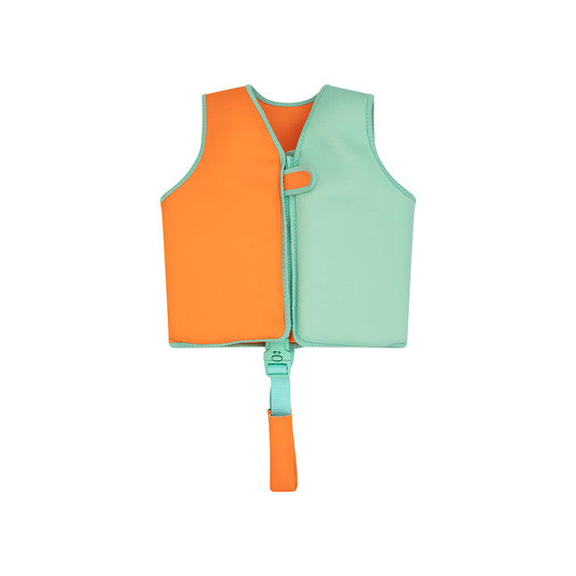 Swim Essentials Chaleco de natación Naranja Verde 3-6 Años