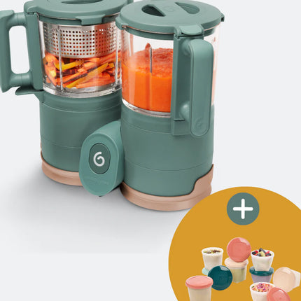 Babymoov Robot de cocina Nutribaby Vaso Bosque Verde