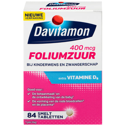 Davitamon Vitaminas para el Embarazo Ácido fólico con vitamina D3