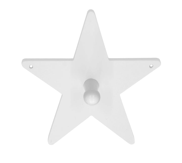 Gancho de pared infantil Concept Star Blanco