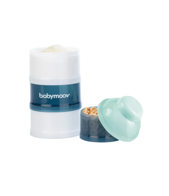 Recipientes Babymoov Leche en Polvo Babydose Azul Ártico