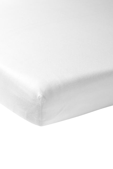 Meyco Sábana Ajustable Jersey Blanco 60x120cm