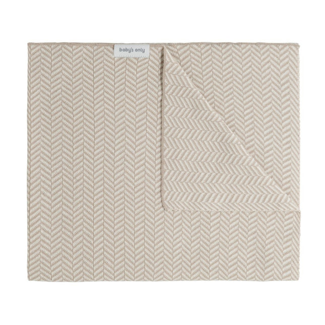 Manta de cuna Baby's Only Beige Amanecer 70x95cm