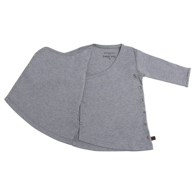 Baby's Only Vestido Melange Gris