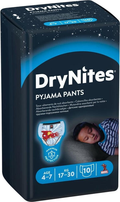 Pañales Huggies Drynites Niños M 17-30 Kg