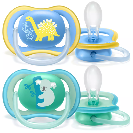 Philips Avent Tetina Ultra Air 18m+ 2pcs Dino Koala