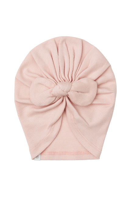 Gorro Noppies Baby Rib Niwot Rose Smoke