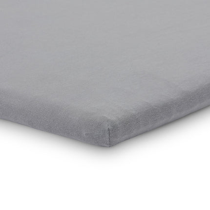 Jollein Sábana Ajustable Jersey Box Colchón Gris Tormenta 75x95cm 2pcs