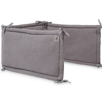 Somier Jollein Bliss Knit Gris Tormenta 35x180cm