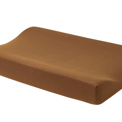 Funda cambiador Meyco Basic Jersey Camel