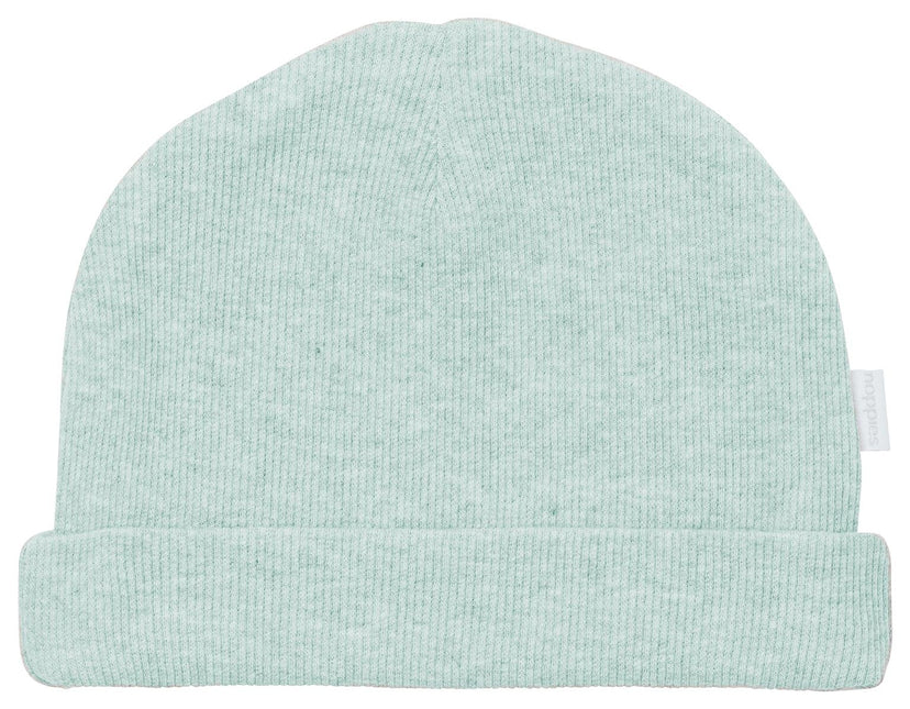 Gorro Noppies Baby Nevel Gris Menta Melange