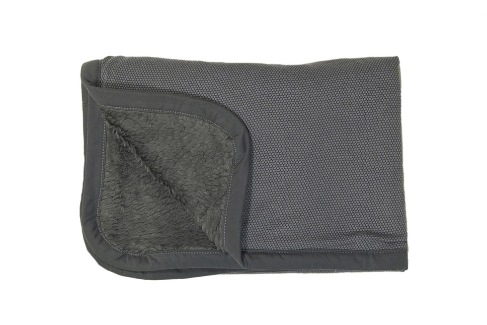 Manta de cuna Snoozebaby T.O.G 2.0 Verde oscuro 100x75cm