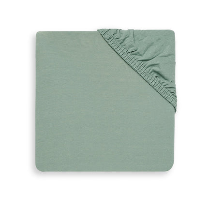 Jollein Sábana Ajustable Jersey Verde Ceniza 60x120cm