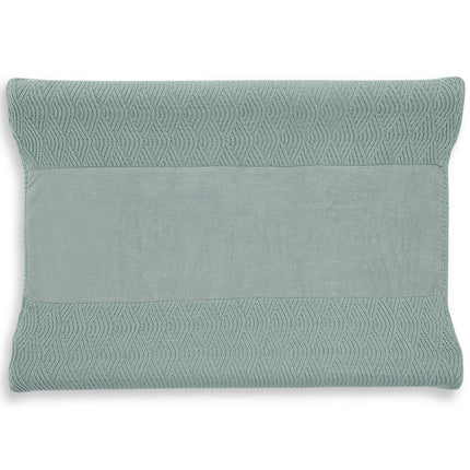 Jollein Funda cambiador River Knit Verde ceniza 50x70cm