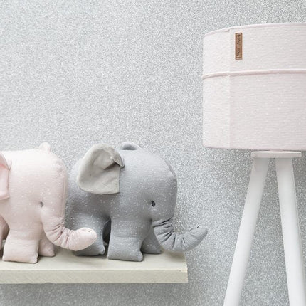 Baby's Only Cuddle Elefante Sparkle Plata Rosa