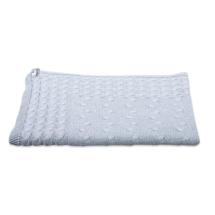 Manta de cuna Baby's Only Cable Gris