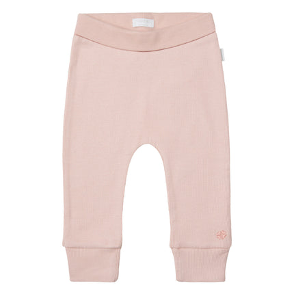 Noppies Pantalón Bebé Confort Rib Naura Rose Smoke