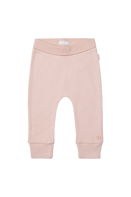 Noppies Pantalón Bebé Confort Rib Naura Rose Smoke