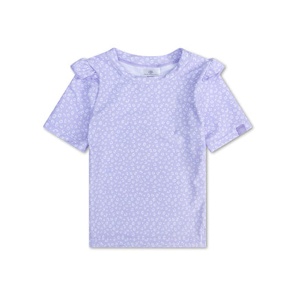 Camiseta Swim Essentials Niño Uv Lila Leopardo