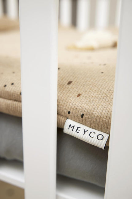 Meyco Boxcloth Costilla Mini Punto Toffee Melange 80X100cm