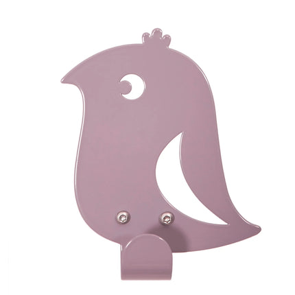 Colgador de pared Colgador de pared Pájaro Violeta