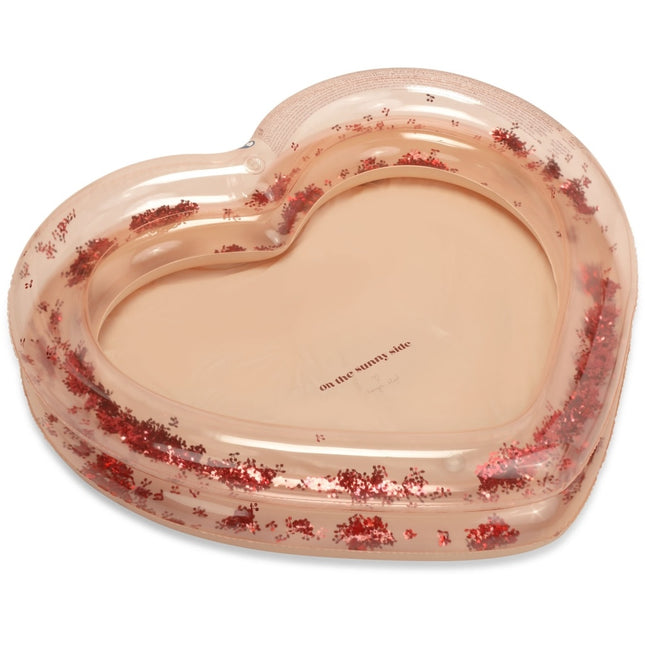 Konges Slojd Piscina Corazón Blush Transparente