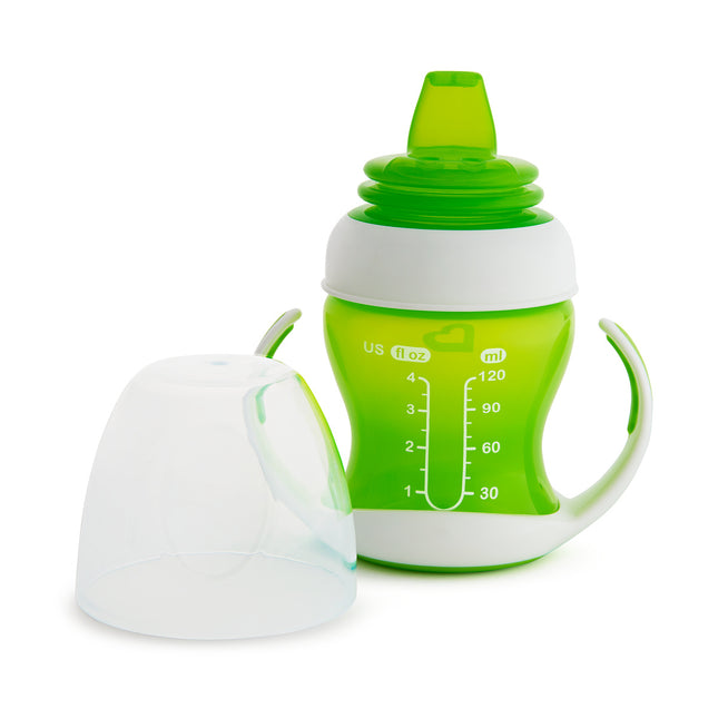 Vaso infantil Munchkin Transición Suave Verde