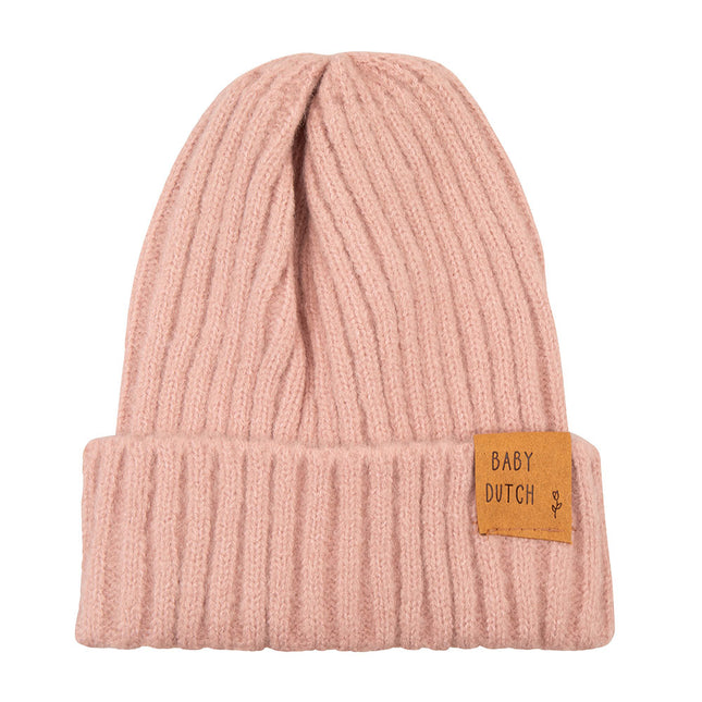 Gorro de invierno rosa