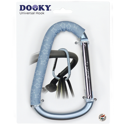 Gancho Dooky Bag para cochecito Estrella Azul