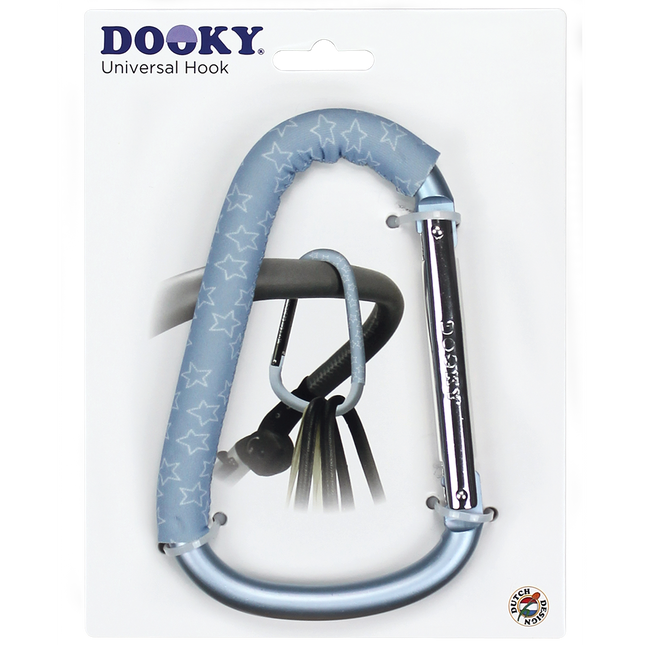 Gancho Dooky Bag para cochecito Estrella Azul