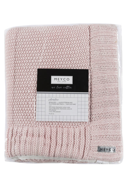 Meyco Boxcloth Relieve Mixto Rosa