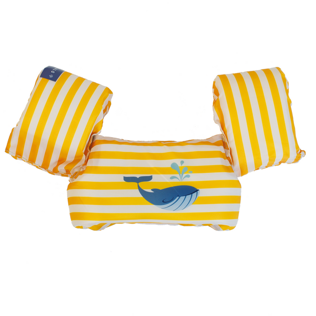 Swim Essentials Chaleco de natación Jumper Niño Ballena Amarillo 2-6 Años