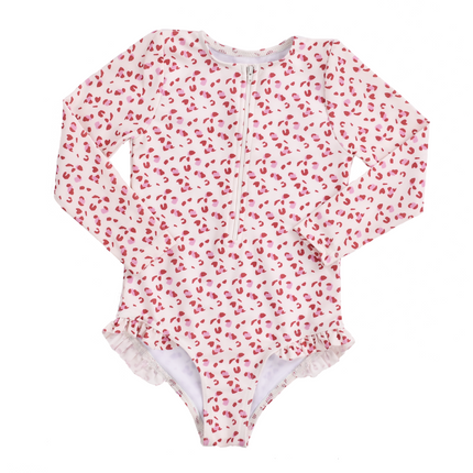 Traje de baño con estampado de pantera rosa viejo Swim Essentials Uv