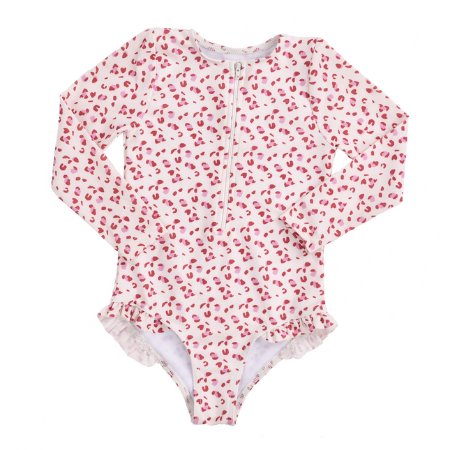 Traje de baño con estampado de pantera rosa viejo Swim Essentials Uv