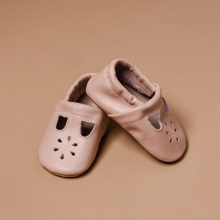 Baby Dutch Zapatos Juna Gamuza Rosa