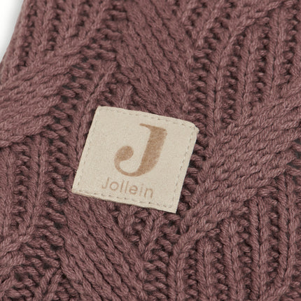 Funda cambiador Jollein Spring Knit Castaño 75x85cm