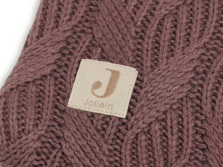 Funda cambiador Jollein Spring Knit Castaño 75x85cm