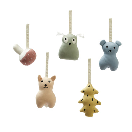 Concepto Infantil Babygym Juguetes Woodland 5pcs