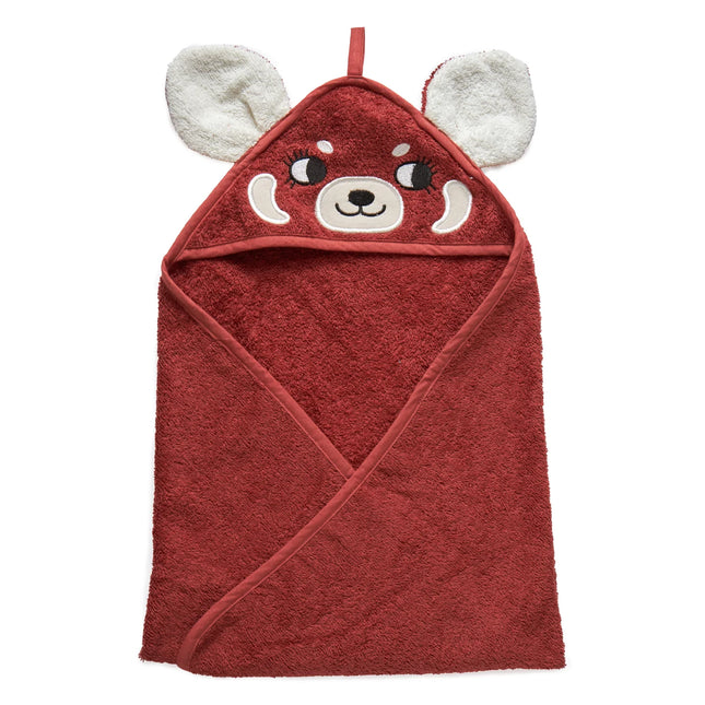 Cesta de Baño Panda Rojo Bebé